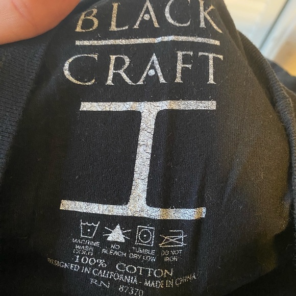 Black craft cult bcc witch tshirt size small occult goth - Picture 4 of 4